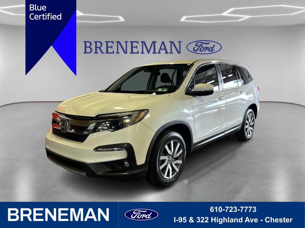 White Diamond Pearl 2019 Honda Pilot SUV / Crossover All-Wheel Drive 6-Speed Automatic