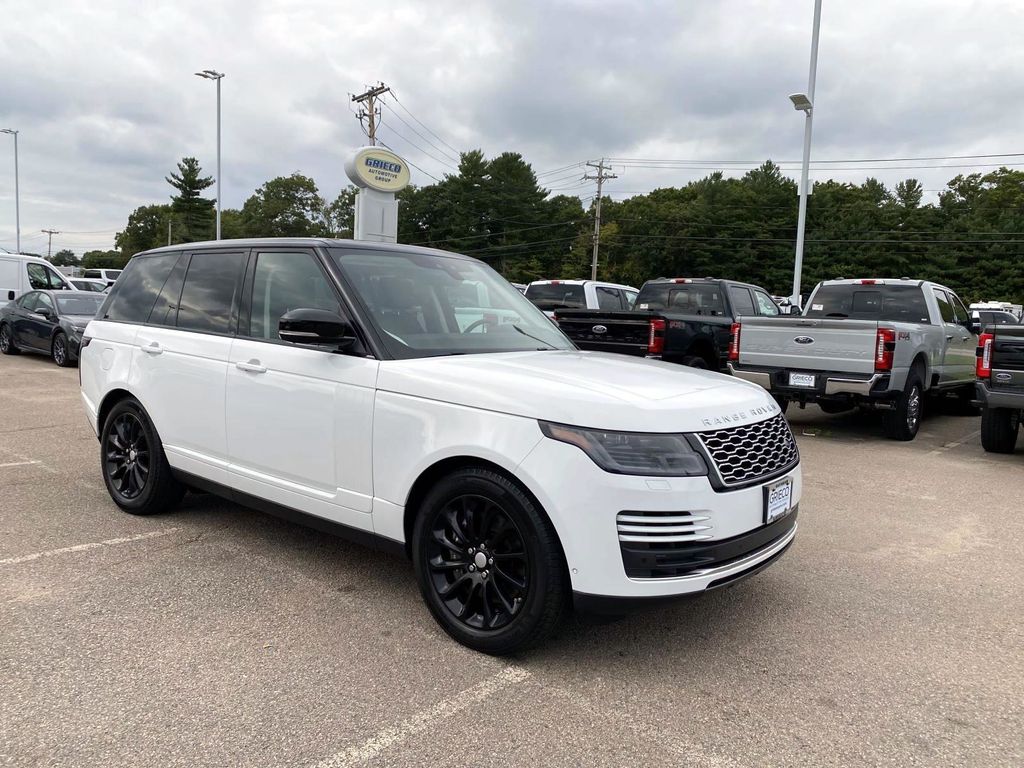 White 2019 Land Rover Range Rover SUV / Crossover All-Wheel Drive 8-Speed Automatic