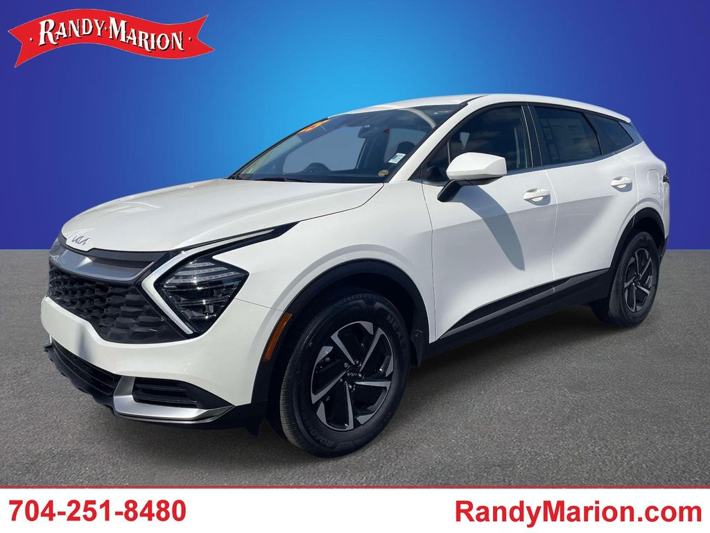 Snow White Pearl 2025 Kia Sportage Hybrid LX AWD SUV / Crossover All-Wheel Drive 6-Speed Automatic