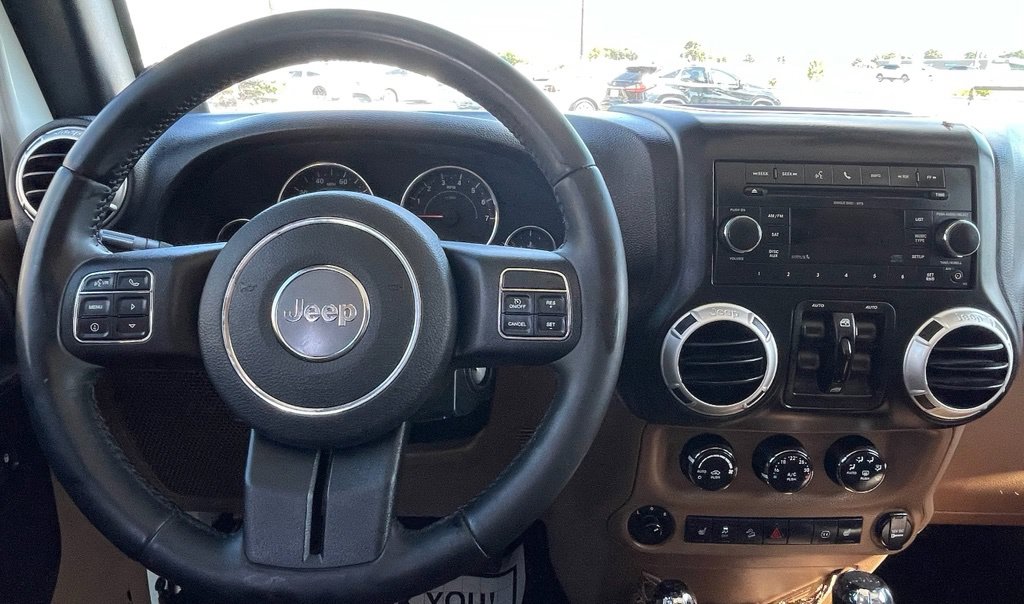 2011 Jeep Wrangler Unlimited Sahara White at Emmons Autoplex