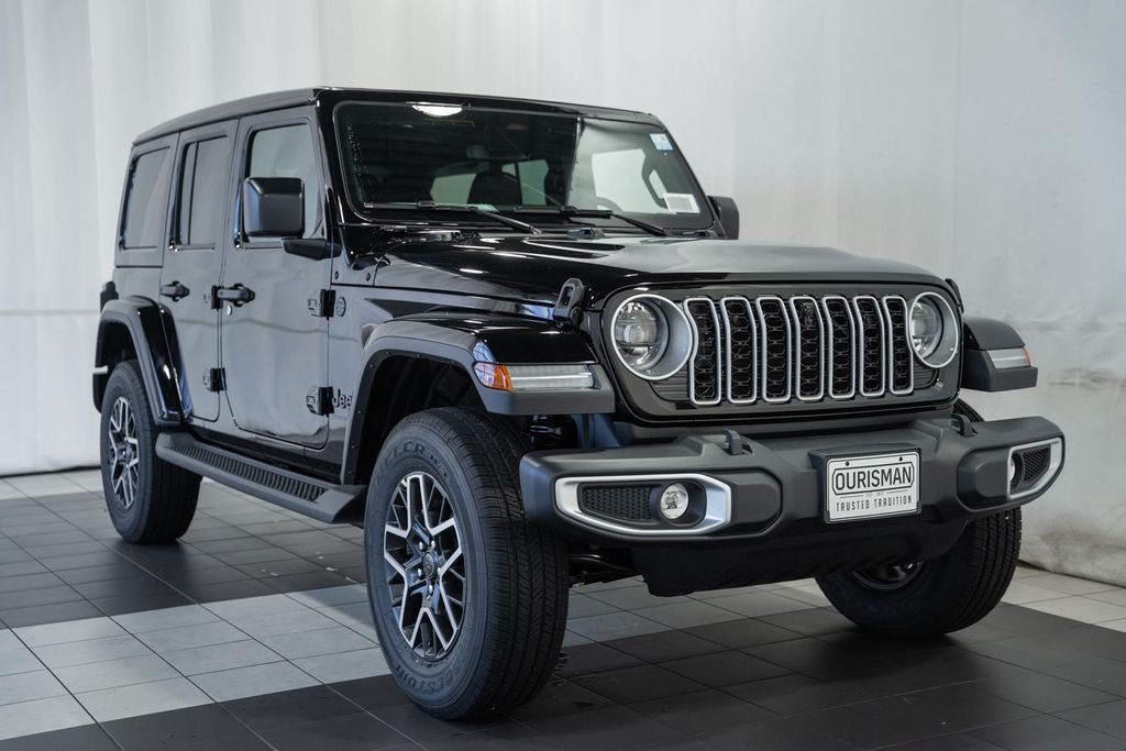 Black 2027 Jeep Wrangler SUV / Crossover Four-Wheel Drive 8-Speed Automatic