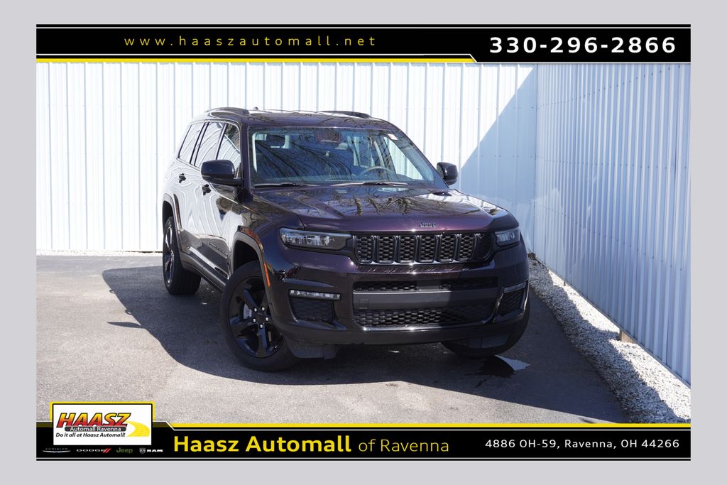 Ember Pearlcoat 2023 Jeep Grand Cherokee L Limited 4WD SUV / Crossover Four-Wheel Drive 8-Speed Automatic