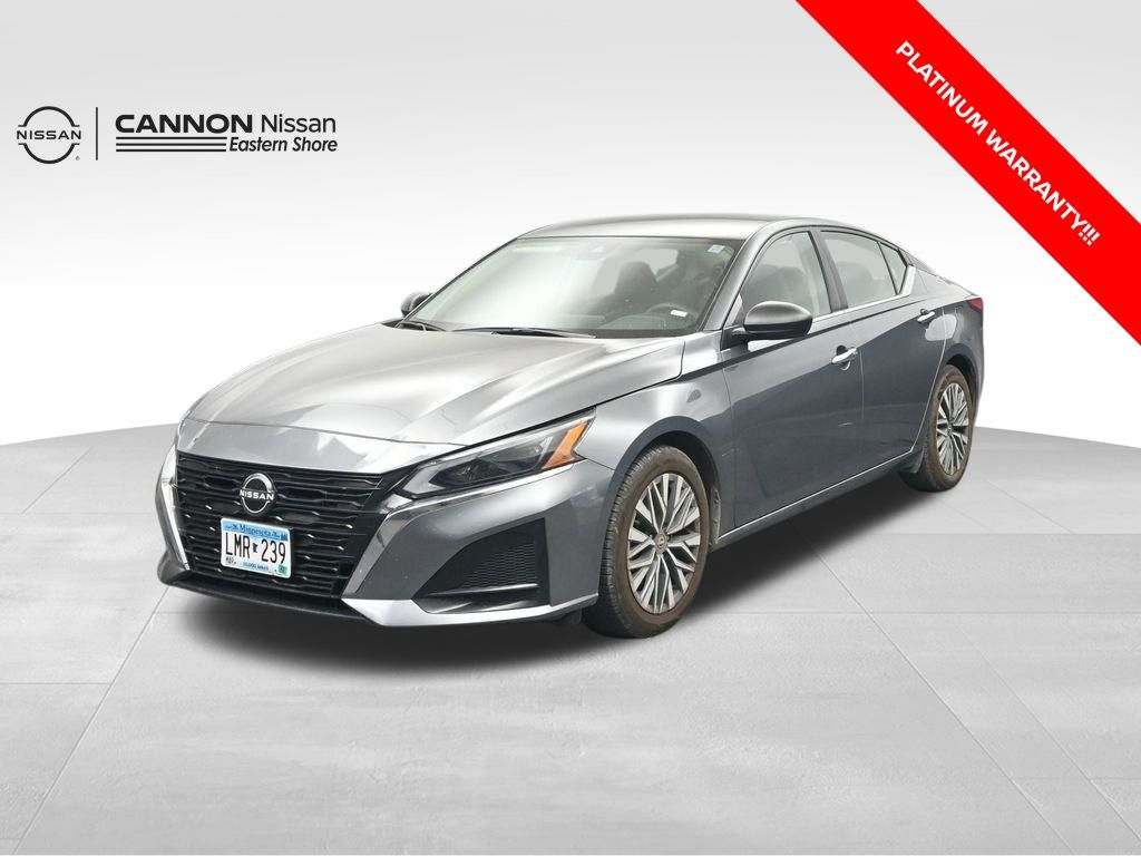 Gray (Gun Metallic) 2024 Nissan Altima Sedan Front-Wheel Drive Continuously Variable Transmission