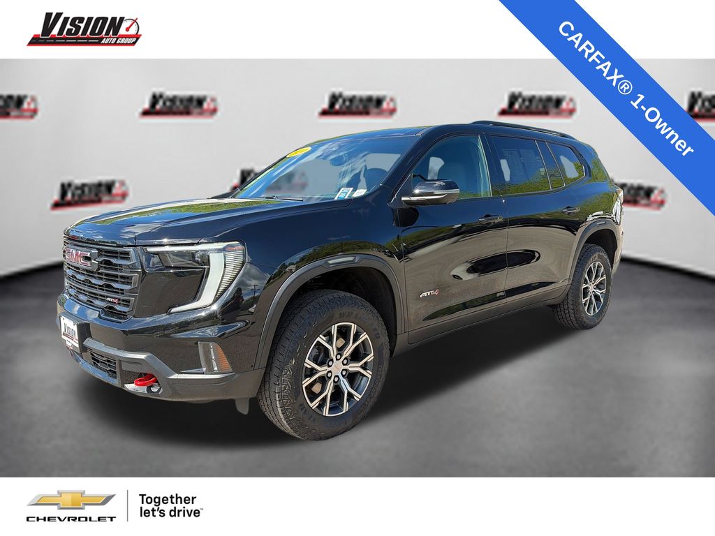 Black (Ebony Twilight Metallic) 2024 GMC Acadia SUV / Crossover Four-Wheel Drive 8-Speed Automatic
