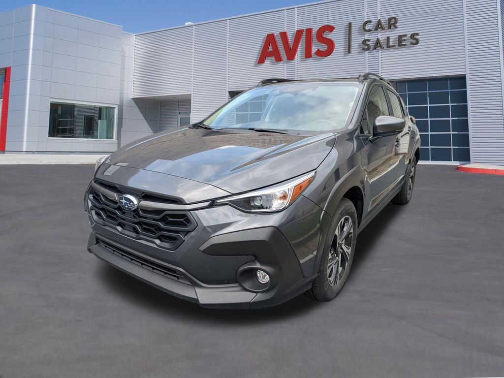 Gray Metallic 2025 Subaru Crosstrek Premium AWD SUV / Crossover All-Wheel Drive Continuously Variable Transmission
