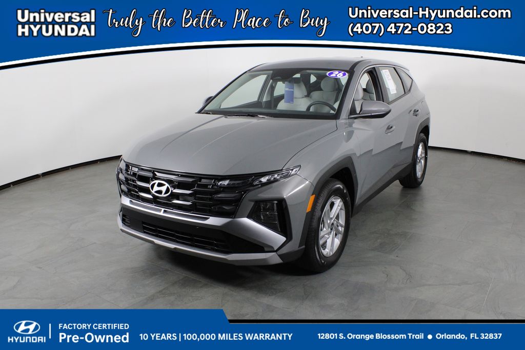 Hampton Gray 2026 Hyundai Tucson SUV / Crossover Front-Wheel Drive 8-Speed Automatic