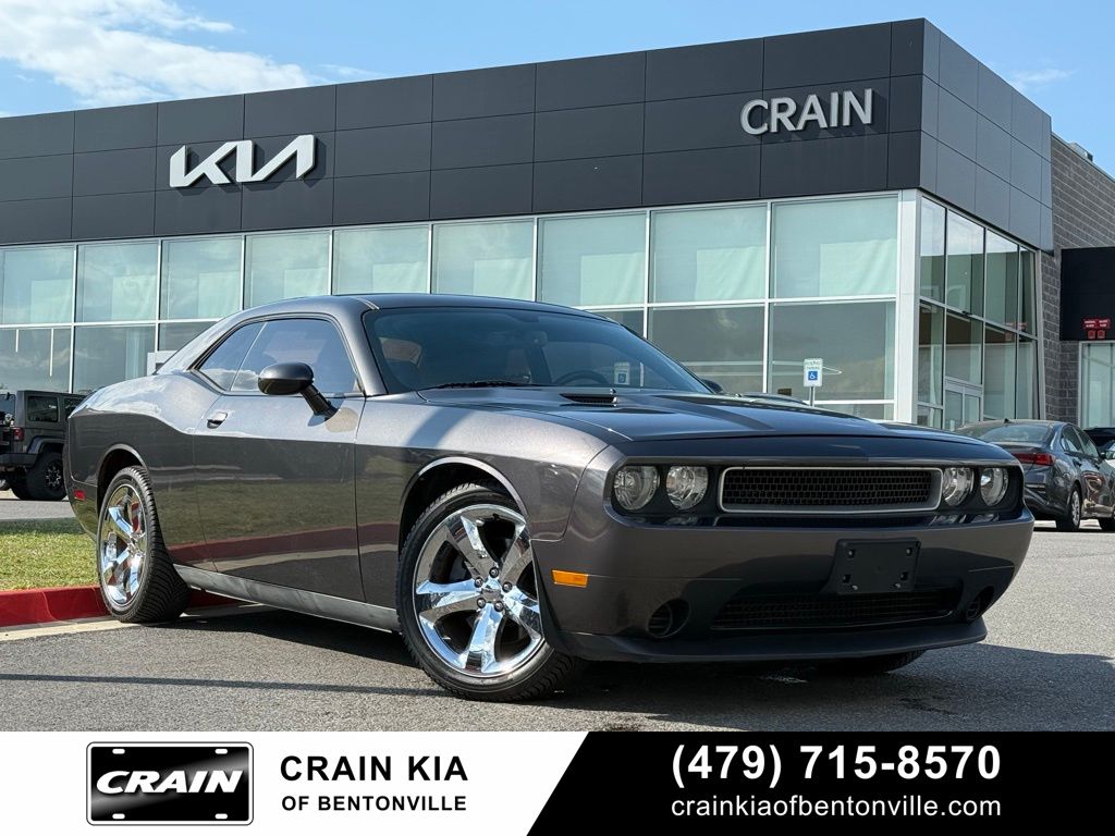 Gray (Granite Crystal Metallic Clearcoat) 2013 Dodge Challenger SXT RWD Coupe Rear-Wheel Drive 5-Speed Automatic