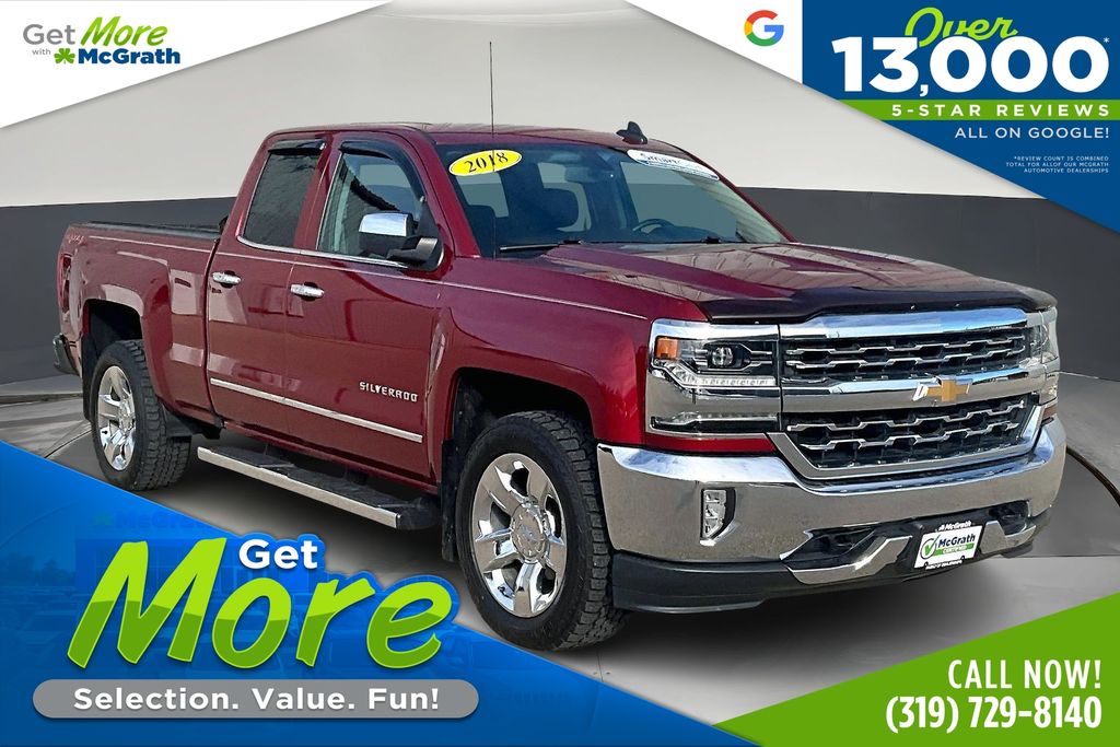 2018 Chevrolet Silverado 1500 LTZ Double Cab 4WD