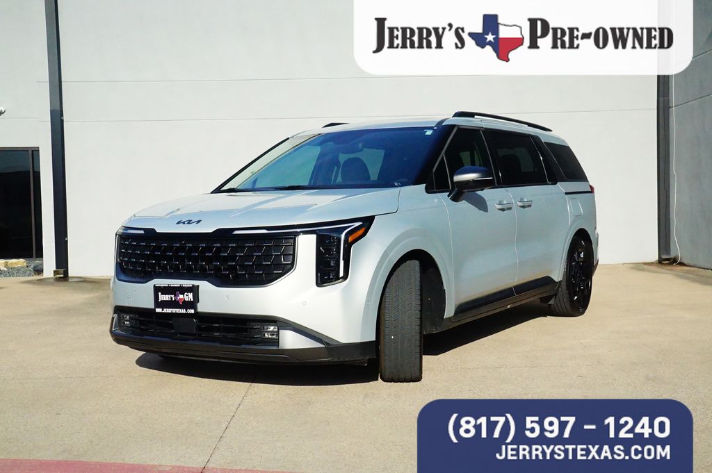 White (Ivory Silver) 2026 Kia Carnival Minivan Front-Wheel Drive 8-Speed Automatic