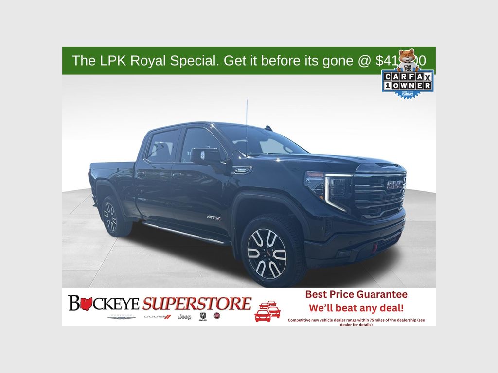 Onyx Black 2022 GMC Sierra 1500 Pickup Truck Four-Wheel Drive Automatic