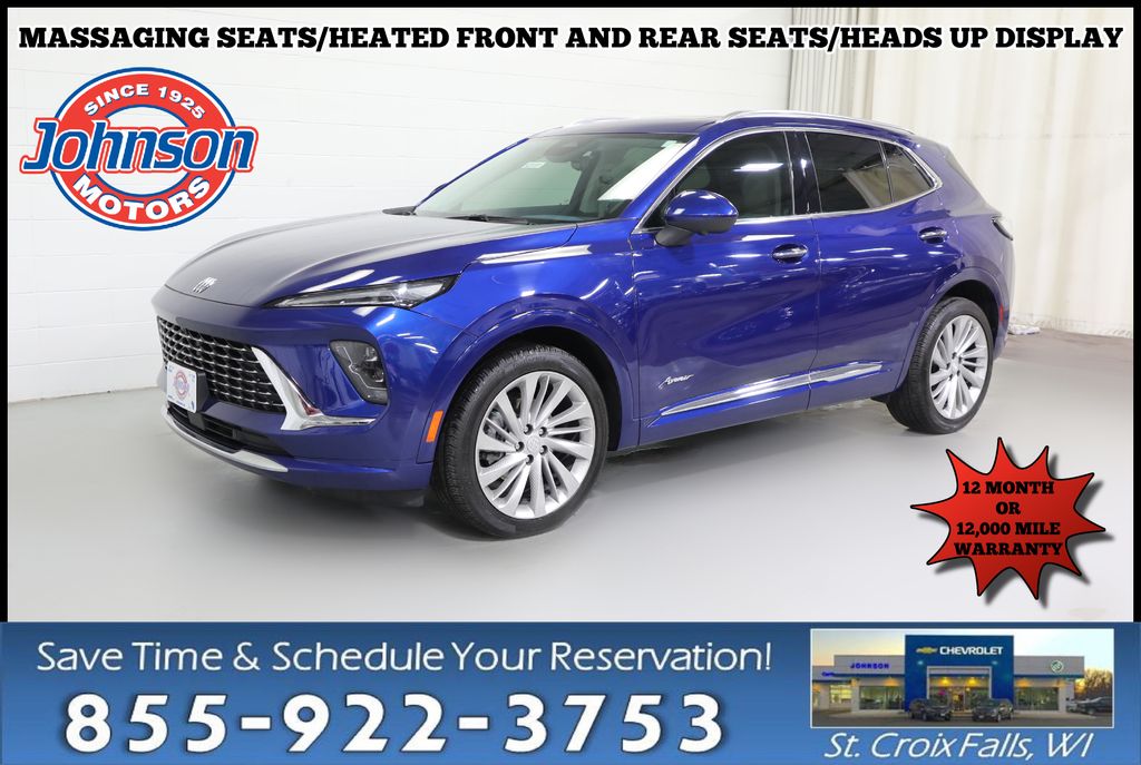 Calypso Blue Metallic 2024 Buick Envision SUV / Crossover All-Wheel Drive 9-Speed Automatic