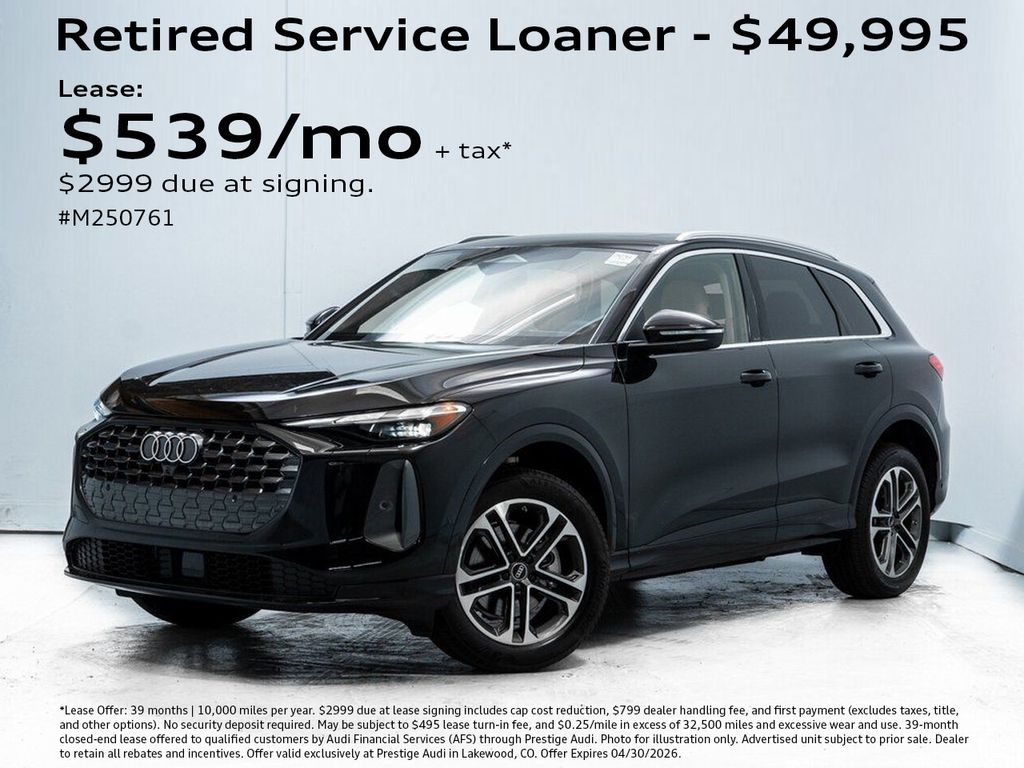 Mythos Black Metallic 2025 Audi Q5 quattro Premium 40 TFSI SUV / Crossover All-Wheel Drive 7-Speed Automatic