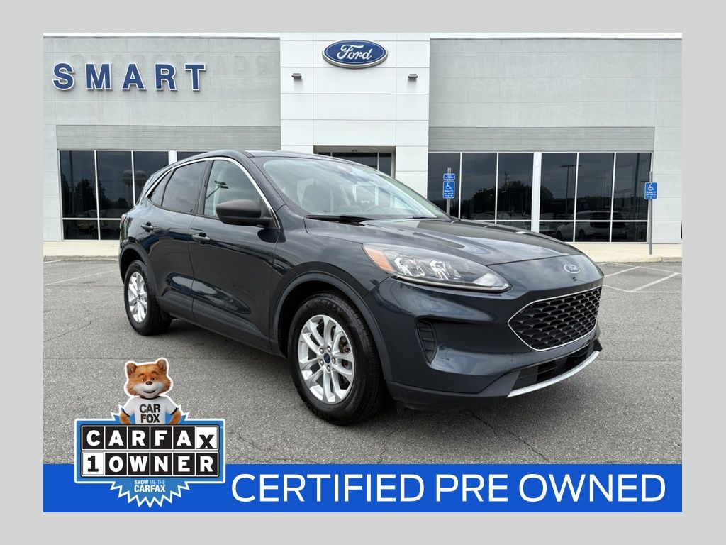 Stone Blue Metallic 2022 Ford Escape SUV / Crossover Front-Wheel Drive 8-Speed Automatic