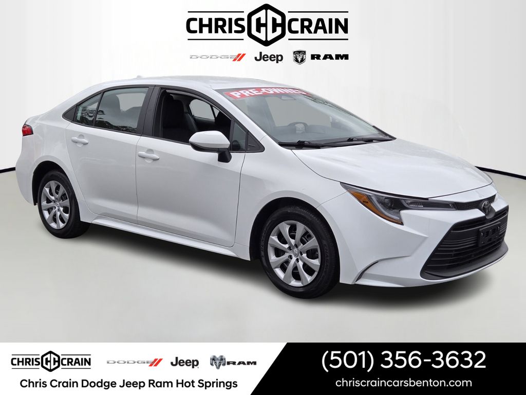 Ice Cap 2025 Toyota Corolla Sedan Front-Wheel Drive Continuously Variable Transmission