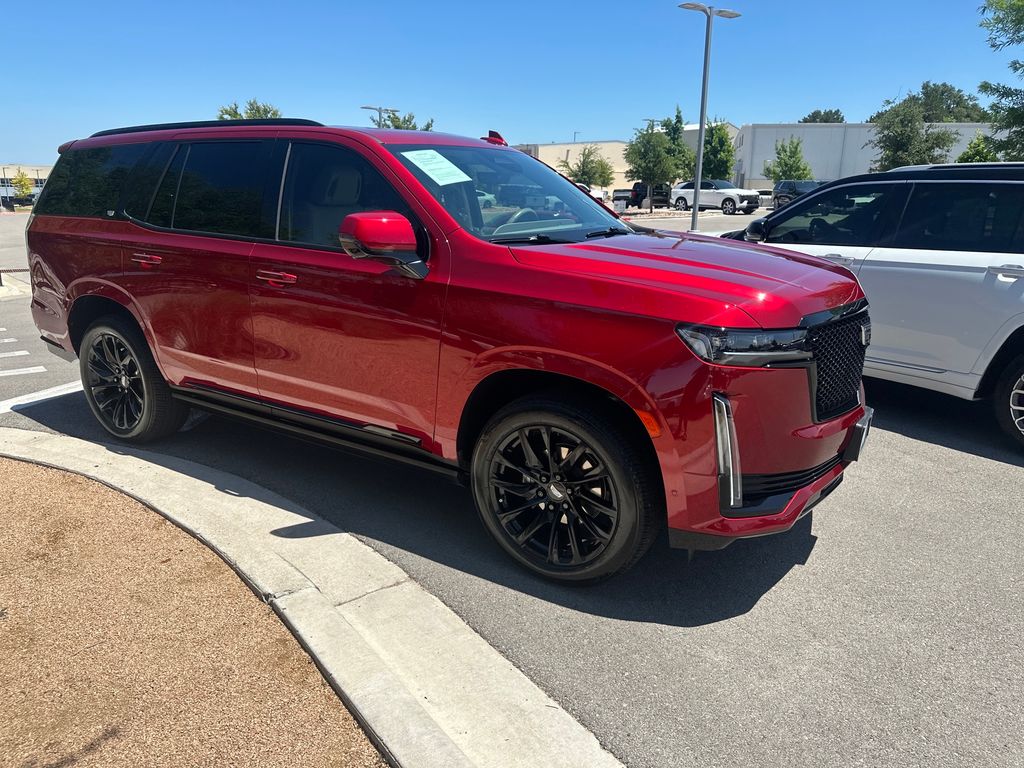 Radiant Red 2023 Cadillac Escalade Sport Platinum 4WD SUV / Crossover Four-Wheel Drive Automatic