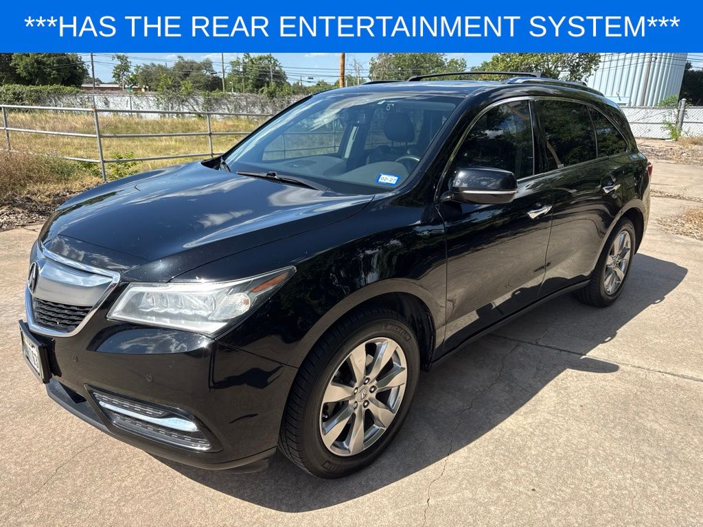 Crystal Black Pearl 2015 Acura MDX SUV / Crossover All-Wheel Drive 6-Speed Automatic