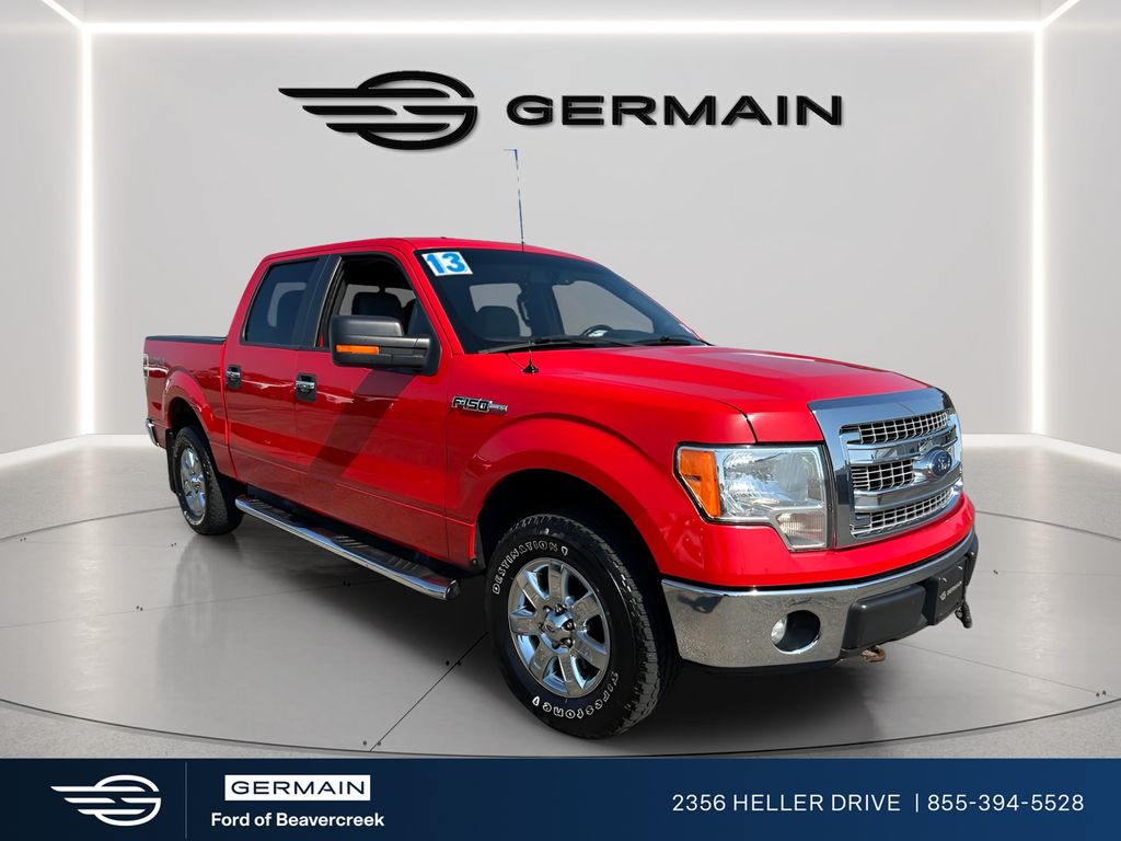 Race Red 2013 Ford F-150 Pickup Truck Four-Wheel Drive 6-Speed Automatic