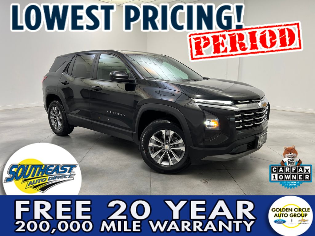 Mosaic Black Metallic 2025 Chevrolet Equinox SUV / Crossover Four-Wheel Drive 8-Speed Automatic