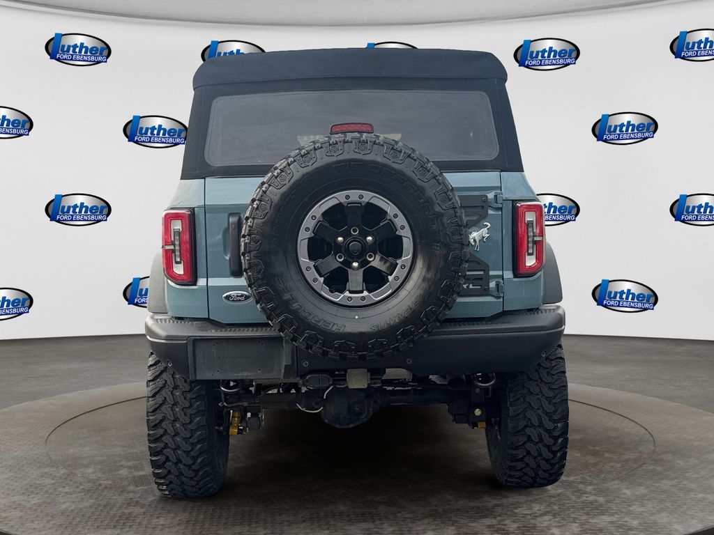 2022 Ford Bronco Badlands Green at Phil Fitts Ford