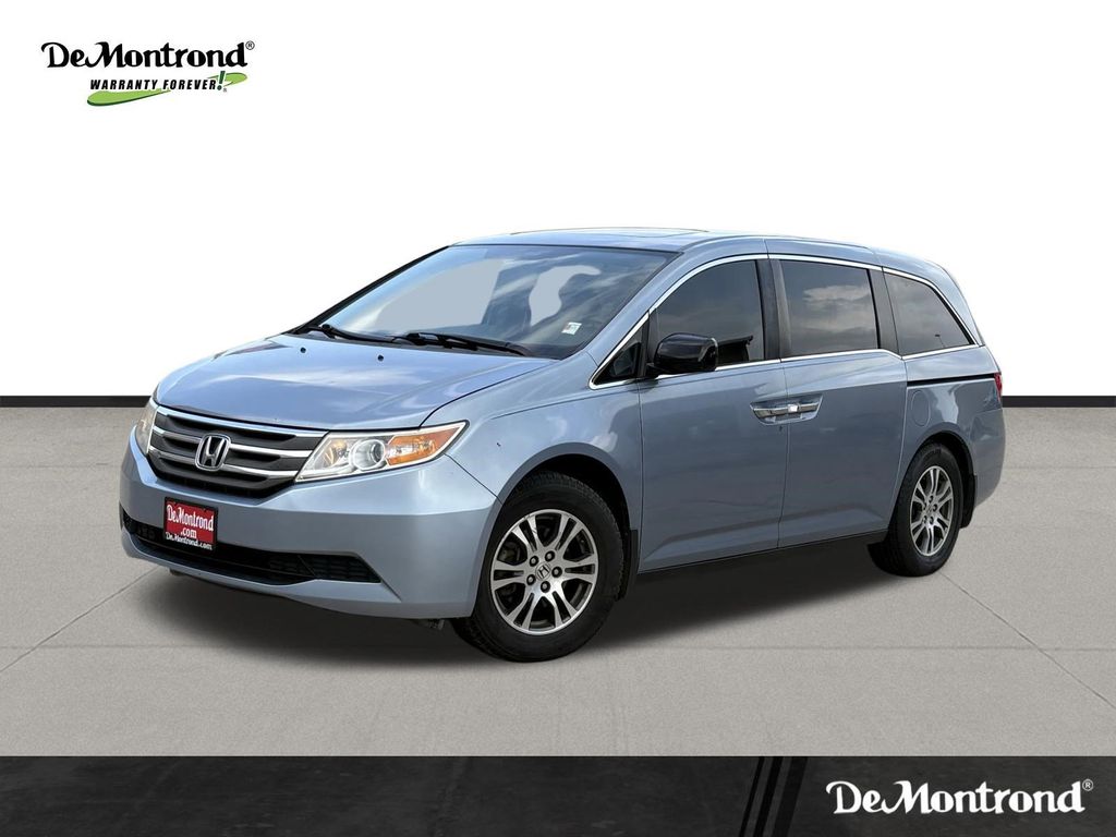 2013 Honda Odyssey EX-L FWD Minivan Front-Wheel Drive 5-Speed Automatic