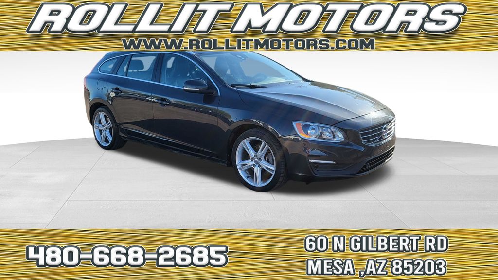 Savile Gray Metallic 2016 Volvo V60 Wagon Front-Wheel Drive Automatic