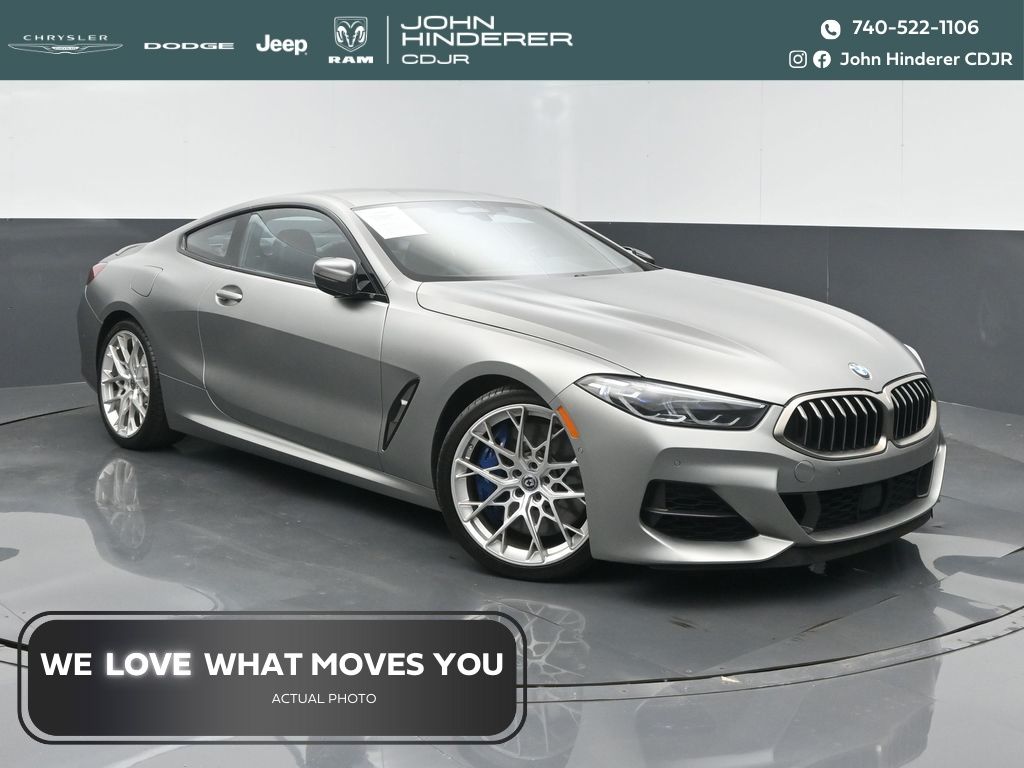 Frozen Dark Silver Metallic 2020 BMW 8 Series M850i xDrive Coupe AWD Coupe All-Wheel Drive 8-Speed Automatic