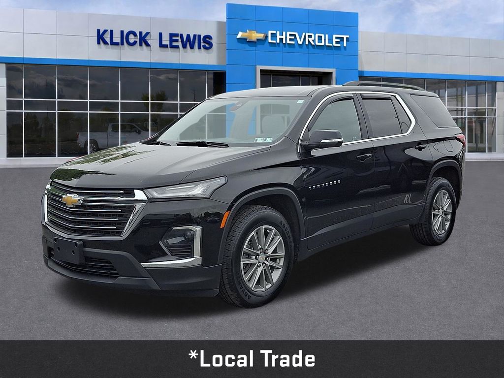 2022 Chevrolet Traverse LT Black at Klick Lewis Buick Chevrolet
