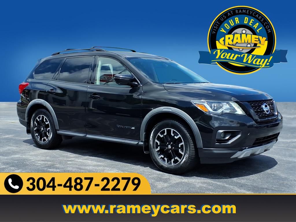 Gray (Magnetic Black Pearl) 2019 Nissan Pathfinder SUV / Crossover Four-Wheel Drive Continuously Variable Transmission