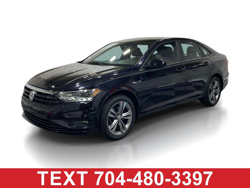 Deep Black 2019 Volkswagen Jetta R-Line FWD Sedan Front-Wheel Drive 8-Speed Automatic