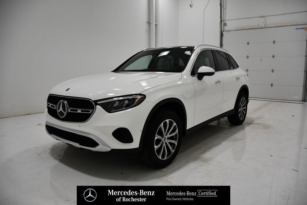 Polar White 2025 Mercedes-Benz GLC 300 4MATIC SUV / Crossover All-Wheel Drive 9-Speed Automatic