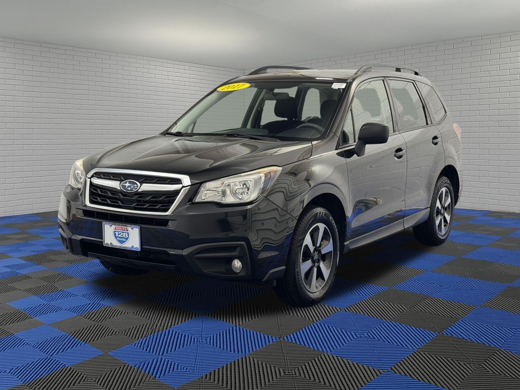 Crystal Black Silica 2017 Subaru Forester SUV / Crossover All-Wheel Drive Continuously Variable Transmission