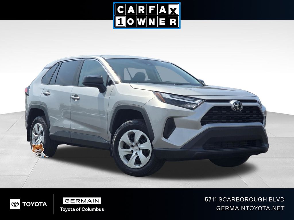 Silver Sky Metallic 2023 Toyota RAV4 SUV / Crossover All-Wheel Drive 8-Speed Automatic