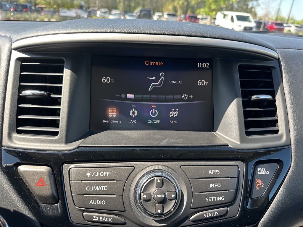 2020 Magnetic Black Pearl Nissan Pathfinder SV FWD SUV