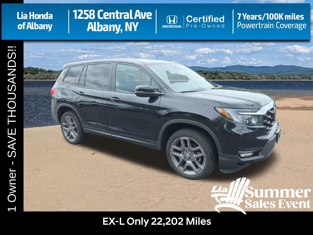 Crystal Black Pearl 2023 Honda Passport SUV / Crossover All-Wheel Drive 9-Speed Automatic