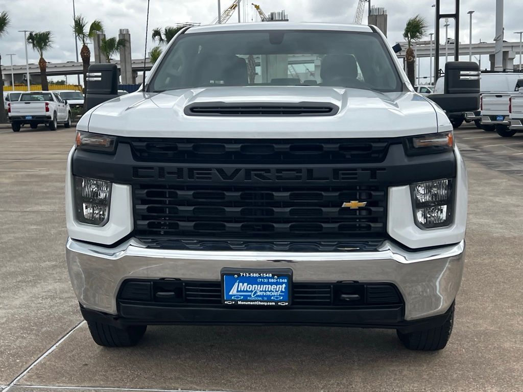 2022 Chevrolet Silverado 2500HD Work Truck White at Wharton Chevrolet GMC