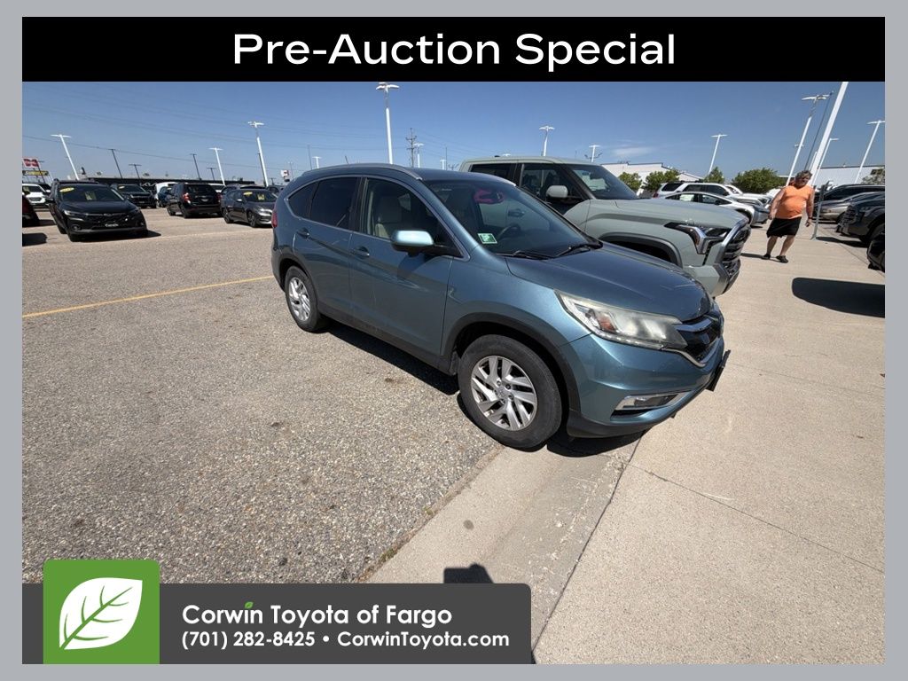 Mountain Air Metallic 2015 Honda CR-V SUV / Crossover All-Wheel Drive Continuously Variable Transmission
