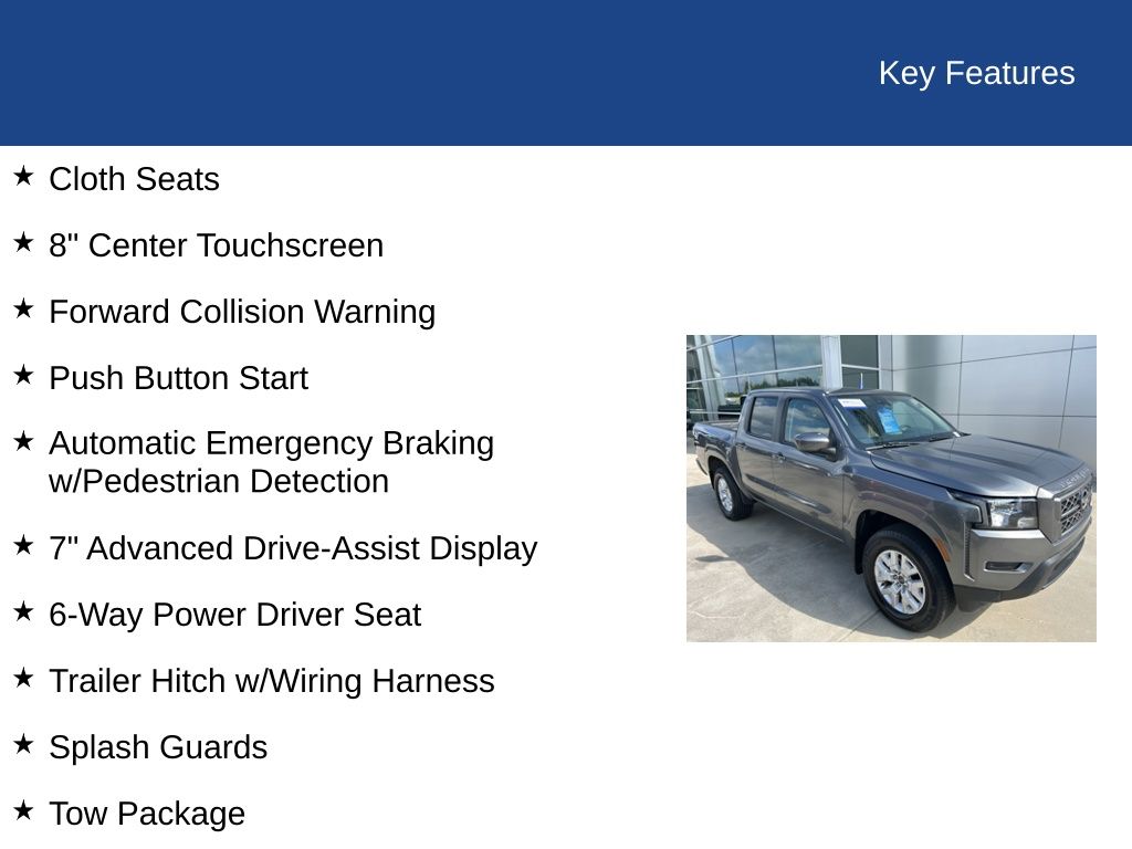 2023 Nissan Frontier SV
