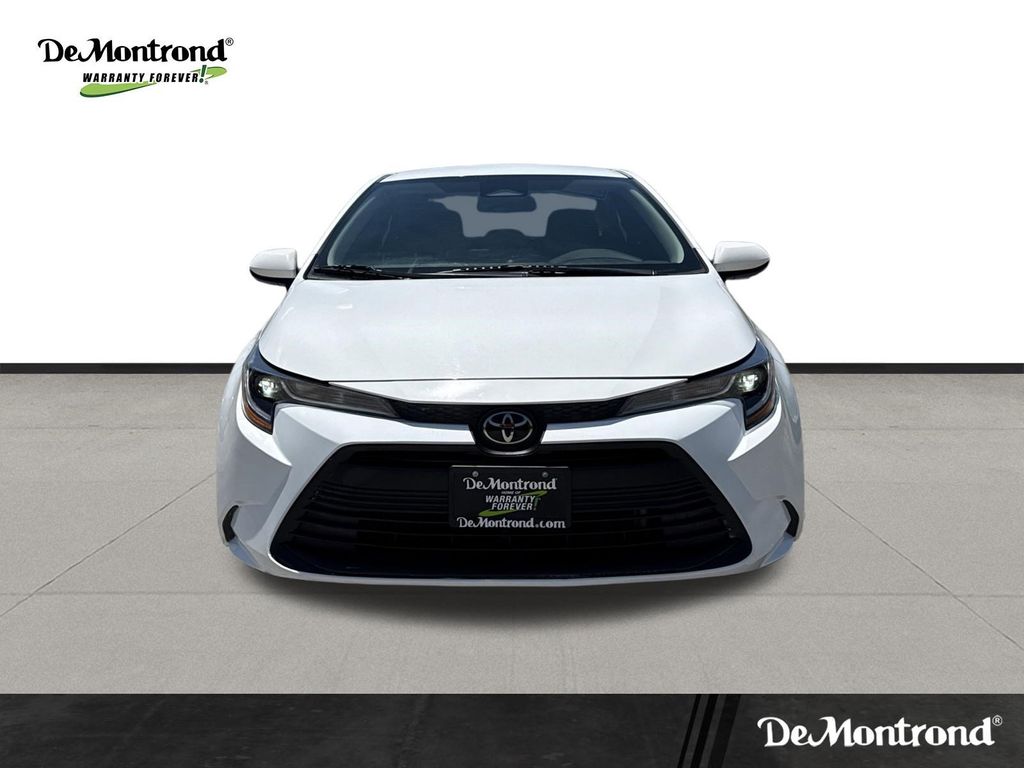 2023 Toyota Corolla LE White at Traditions Chevrolet