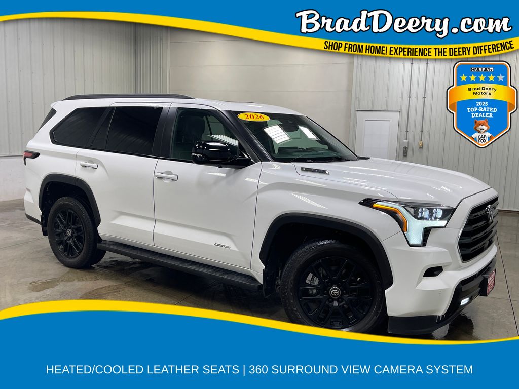 Ice Cap 2026 Toyota Sequoia SUV / Crossover Four-Wheel Drive Automatic