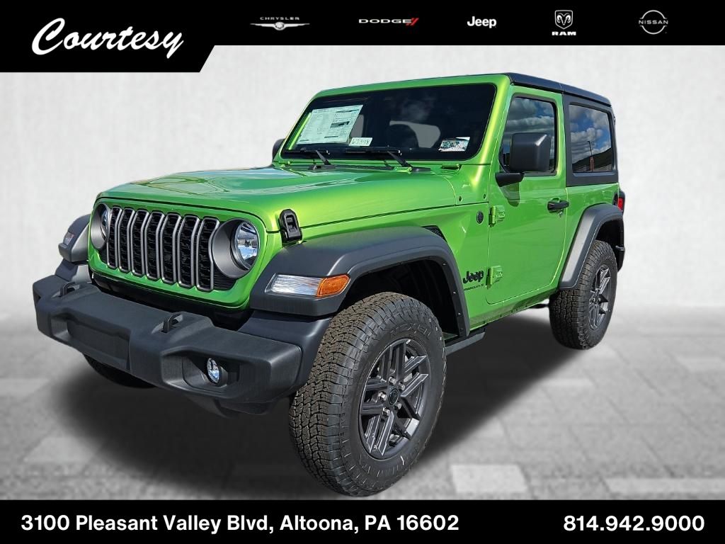 Mojito Clearcoat 2026 Jeep Wrangler SUV / Crossover Four-Wheel Drive 8-Speed Automatic