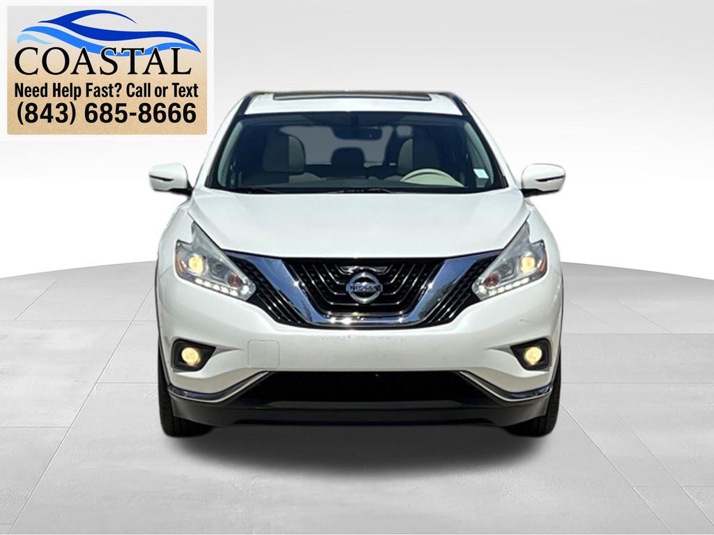 2017 Nissan Murano SV White at Coastal Chevrolet Cadillac