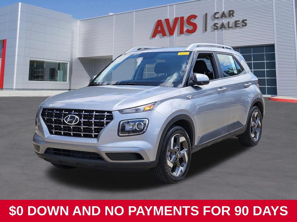Shimmering Silver 2025 Hyundai Venue SUV / Crossover Front-Wheel Drive Continuously Variable Transmission