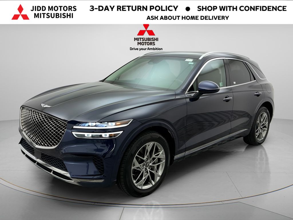 Capri Blue 2025 Genesis GV70 SUV / Crossover All-Wheel Drive 8-Speed Automatic