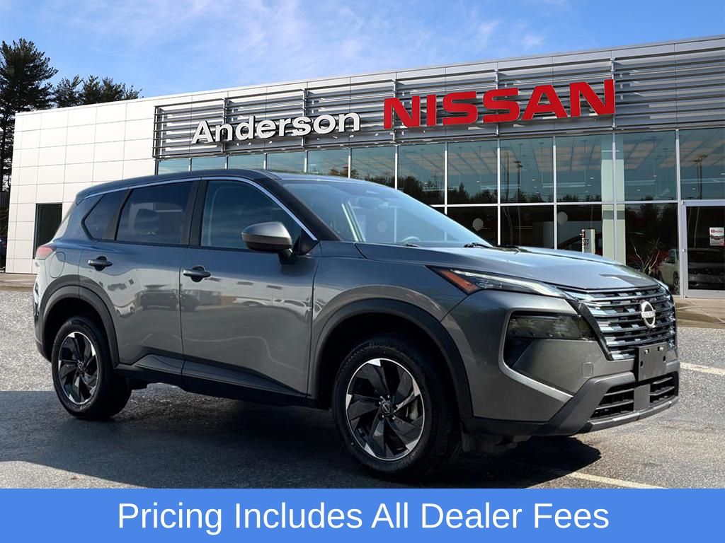 Gray (Gun Metallic) 2024 Nissan Rogue SUV / Crossover All-Wheel Drive Continuously Variable Transmission