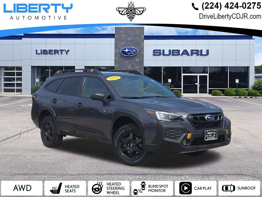 Magnetite Gray Metallic 2024 Subaru Outback Wilderness AWD SUV / Crossover All-Wheel Drive Continuously Variable Transmission