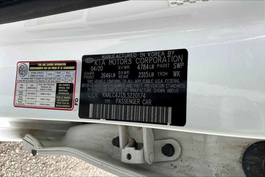 Used 2020 Kia Cadenza Technology 4D Sedan