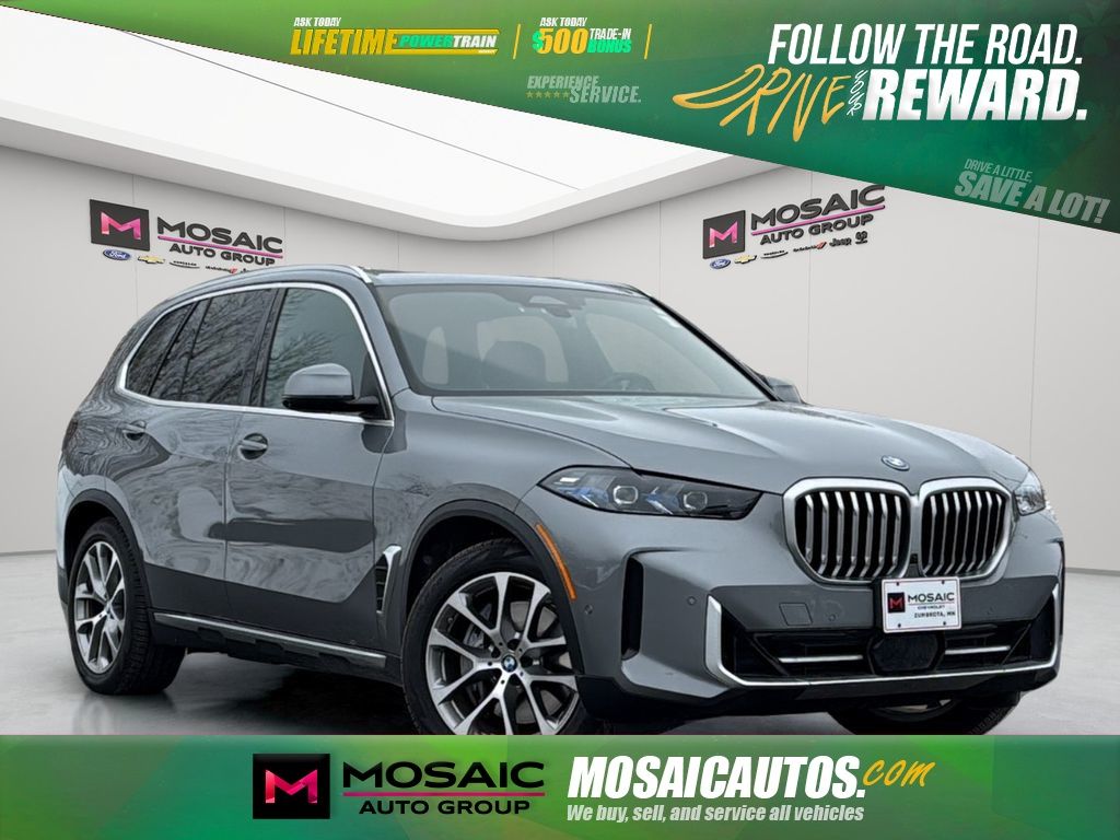 Gray (Skyscraper Grey Metallic) 2026 BMW X5 xDrive50e SUV / Crossover All-Wheel Drive 8-Speed Automatic