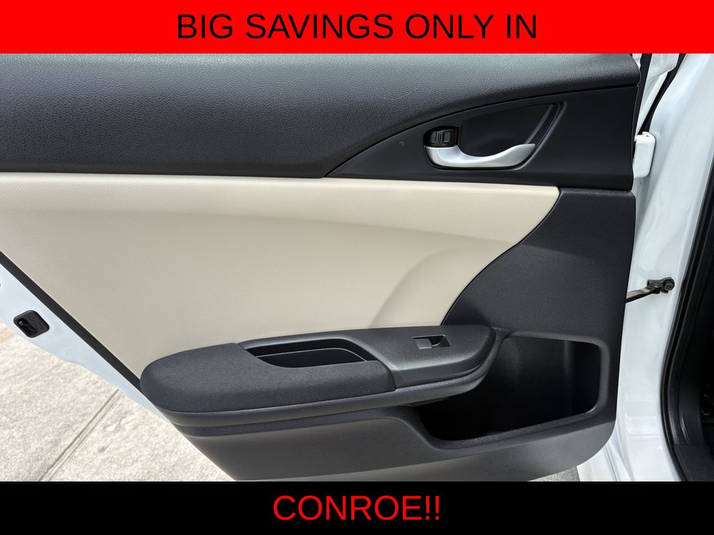2016 Honda Civic LX White at North Houston Mitsubishi