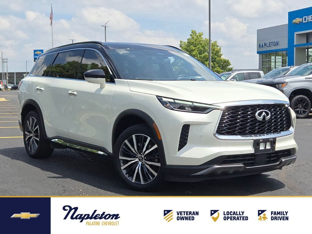 White 2024 INFINITI QX60 Autograph AWD SUV / Crossover All-Wheel Drive 9-Speed Automatic