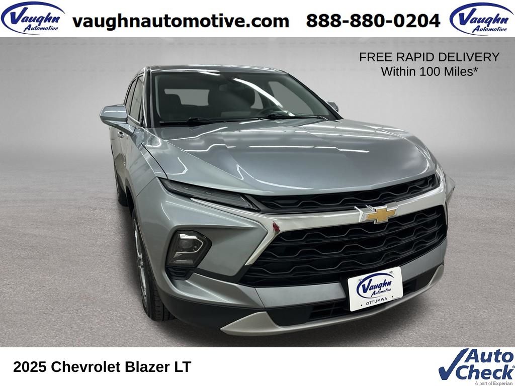 Sterling Gray Metallic 2025 Chevrolet Blazer SUV / Crossover 9-Speed Automatic Overdrive